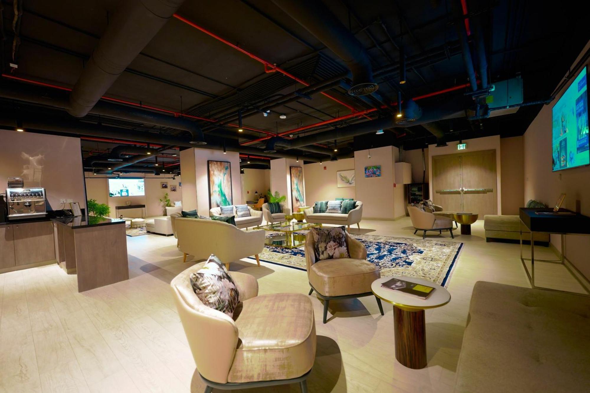 Steigenberger Residence Ad Dawhah Esterno foto The lounge at the airport