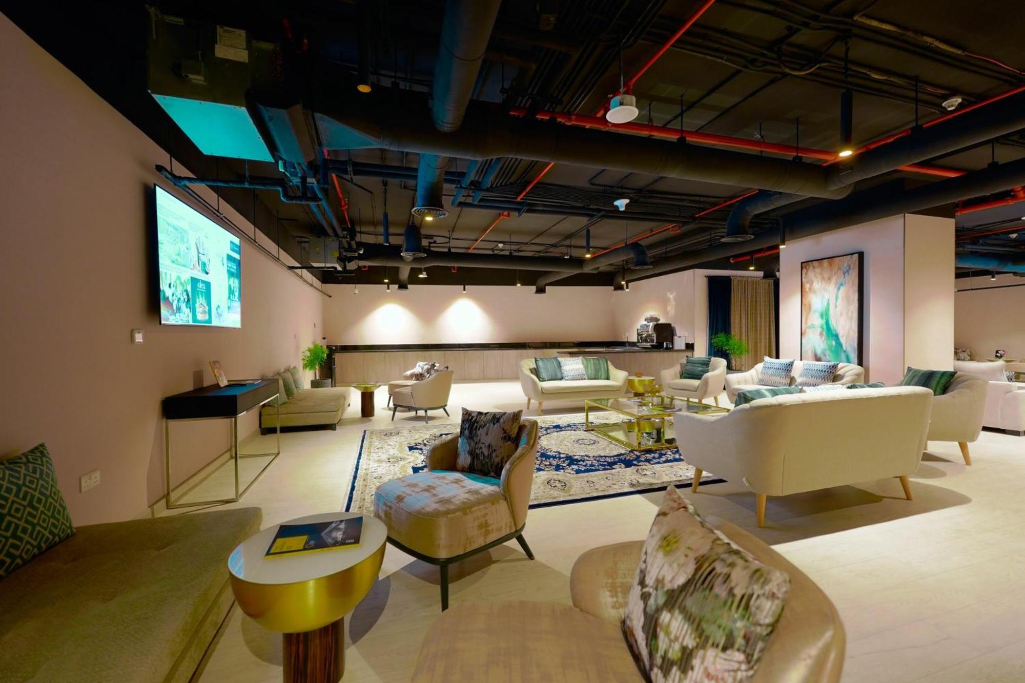 Steigenberger Residence Ad Dawhah Esterno foto The lounge at the airport